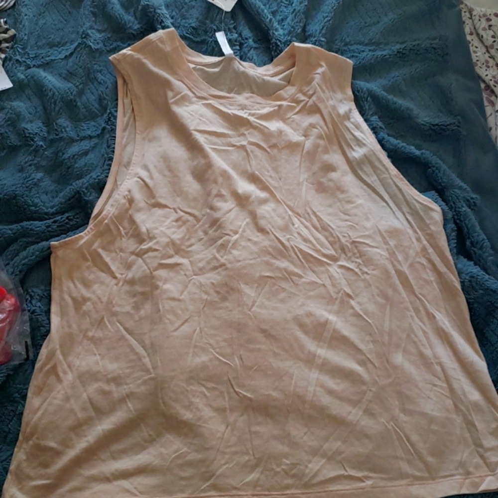 Blush Fabletics muscle top